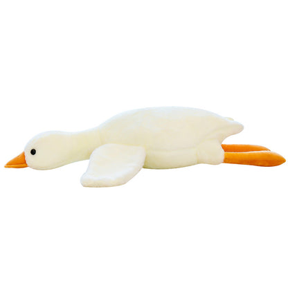 Adorable Giant White Goose Plush Pillow Toy